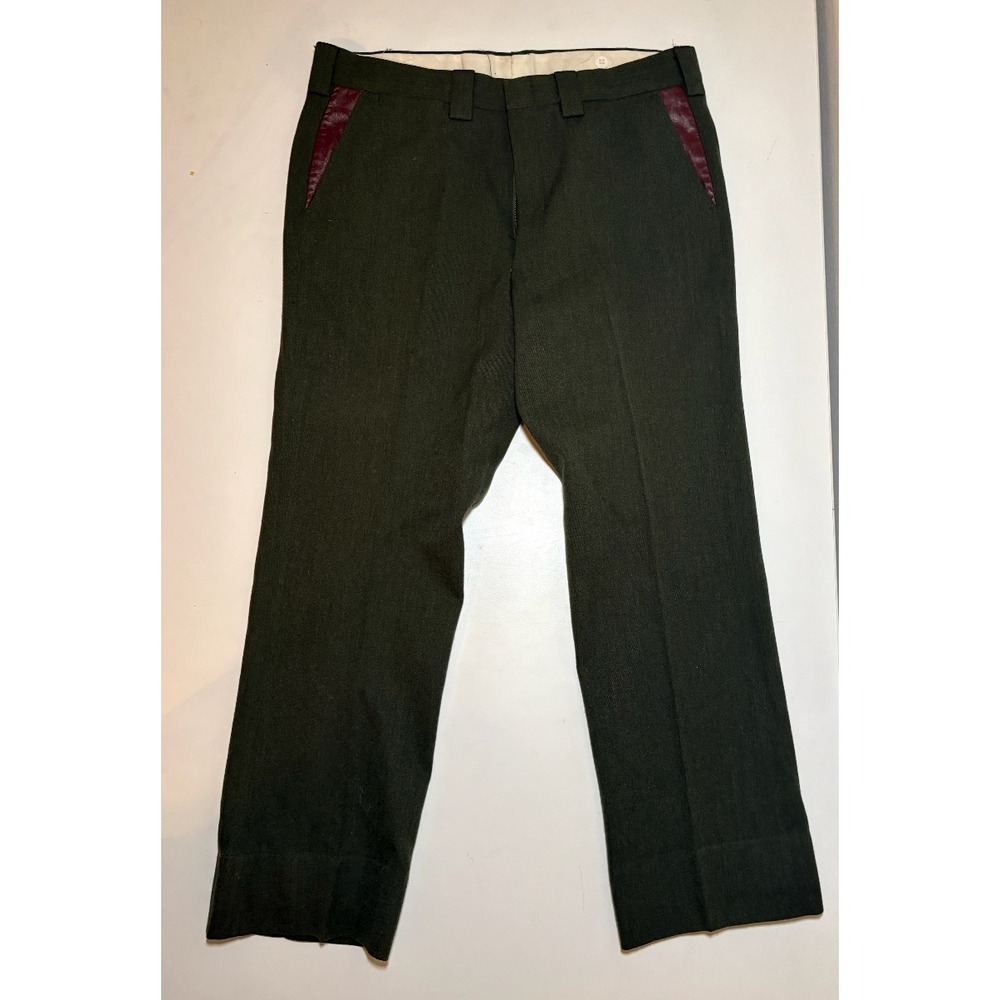 VTG 70s LL Bean Heavy Wool Pants Mens Size 36x28 Hunting Field USA